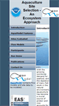Mobile Screenshot of noaa.aquamodel.net